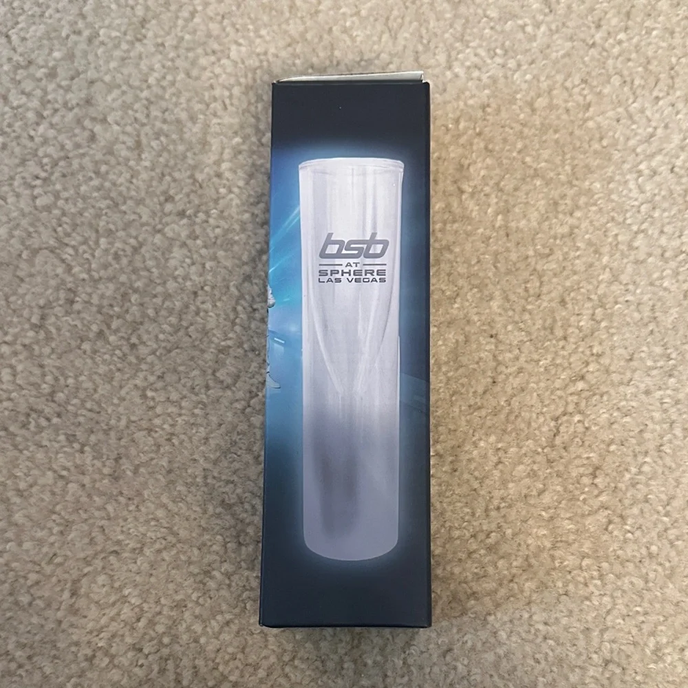 NEW Backstreet Boys Limited Edition Champagne Flute/Into The Millennium Vegas